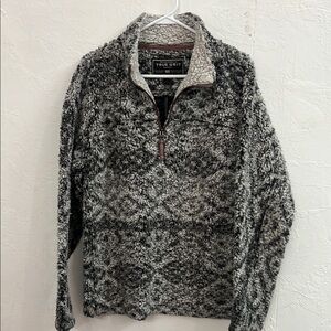 True Grit Men's Gray Sweater